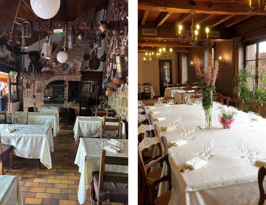 Le Restaurant -Restaurant Paris Menton  - restaurant PARIGNY - bien manger PARIGNY